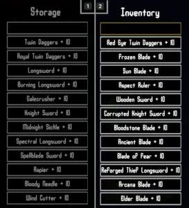 Verho Weapon Upgrade Sync and Catchup
